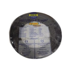 Hes Nya Kablo 1,5 Mm Siyah - (H07z1-U) Halojen Free