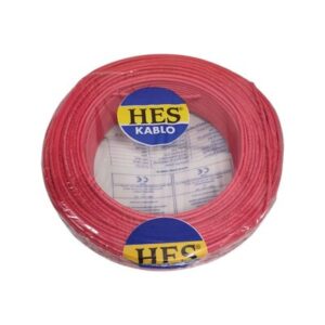 Hes Nya Kablo 2,5 Mm Kırmızı - (H07z1-U) Halojen Free