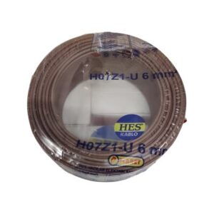 Hes Nya Kablo 6 Mm Kahverengi - (H07z1-U) Halojen Free