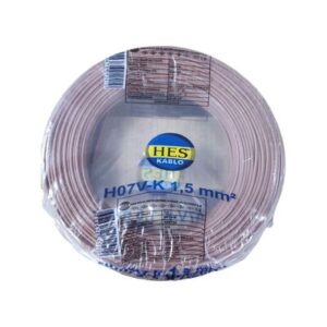 Hes Nyaf Kablo 1,5 mm² Kahverengi - ( H07v-K )