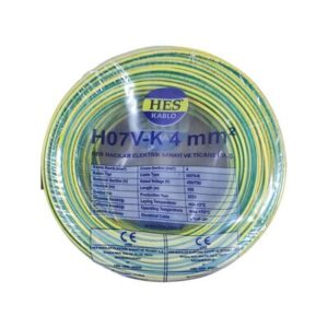 Hes Nyaf Kablo 4 mm² Sarıyeşil - ( H07v-K )