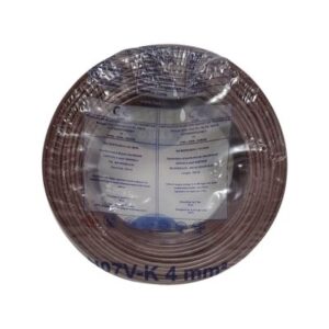 Hes Nyaf Kablo 4 mm² Kahverengi - ( H07v-K )