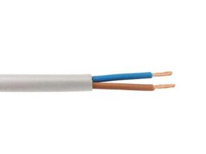 Hes 2x1 mm² TTR Kablo Beyaz H05VV-F