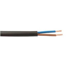 Hes 2x1 mm² TTR Kablo Siyah H05VV-F