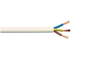 Hes 3x1 -5 mm² TTR Kablo Beyaz H05VV-F MK.