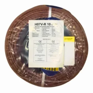 Hes Nya 10 mm² Kahverengi Elektrik Kablosu - (H07V-R)