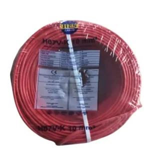 Hes Nyaf Kablo 10 mm² Kırmızı - ( H07v-K )