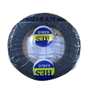 Hes Nyaf Kablo 0,75 mm² Siyah - ( H05Z1-K )