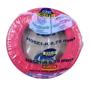 Hes Nyaf Kablo 0,75 Mm Kırmızı - (H05z1-K) Halojen Free