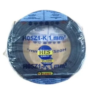 Hes Nyaf Kablo 1 Mm Siyah - (H05z1-K) Halojen Free