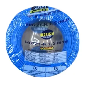 Hes Nyaf Kablo 1,5 Mm Mavi - (H07z1-K) Halojen Free