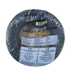 Hes Nyaf Kablo 2,5 Mm Siyah - (H07z1-K) Halojen Free