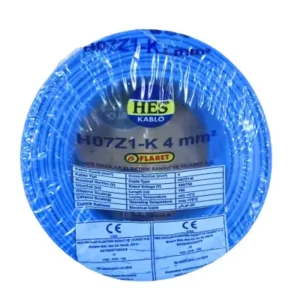 Hes 4 Mm Halojen Free Nyaf Kablo Mavi H07Z1-K