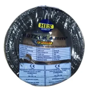 Hes Nyaf Kablo 4 Mm Siyah - (H07z1-K) Halojen Free