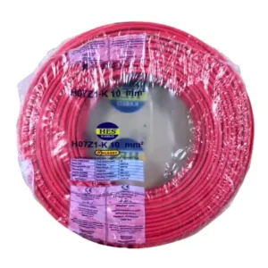 Hes 10mm Kırmızı NYAF Halojensiz Kablo - (H07Z1-K)
