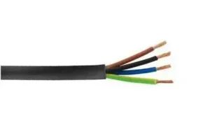 Hes 4x1 -5 mm² TTR Kablo Siyah H05VV-F