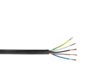 Hes 5x1 -5 mm² TTR Kablo Siyah H05VV-F