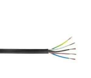 Hes 5x4 mm² Siyah TTR Kablo (H05VV-F) | 100m