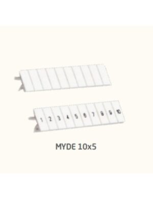 Molwex 071 067 | 10X5 Baskılı Klemens Etiketi