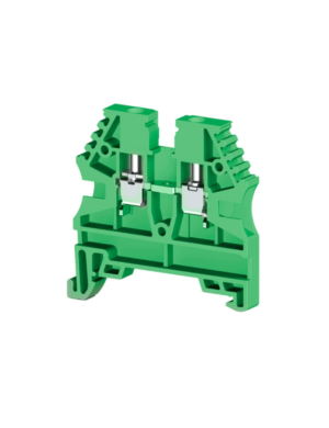 Molwex DC35-01P Klemens | 35mm Vidalı Yeşil (1 Giriş-1 Çıkış)