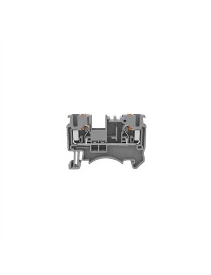 Molwex 160 008 | 1.5mm² Yaylı Kahverengi Klemens (1 Giriş-1 Çıkış)