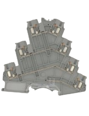 Molwex 160 205 | 2.5mm² Yaylı İki Kat Toprak Klemens