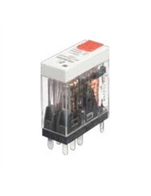 Molwex 060 095 MLX-S224AC 2CO 5A 24VAC LED Test Butonlu Slim Röle