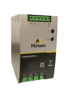 Molwex 175 120-240VAC Trifaze Güç Kaynağı (24V/10A)