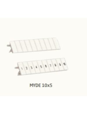 Molwex 071 075 (-) 10X5 Baskılı Klemens Etiketi