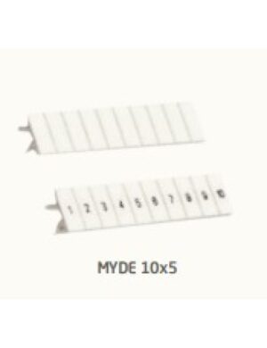 Molwex 071 087 | 10x5 Baskılı Klemens Etiketi
