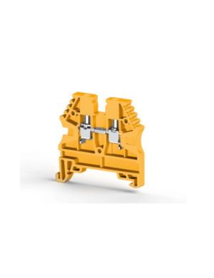 Molwex 150 013 | 4mm² Vidalı Sarı Klemens (1 Giriş-1 Çıkış)