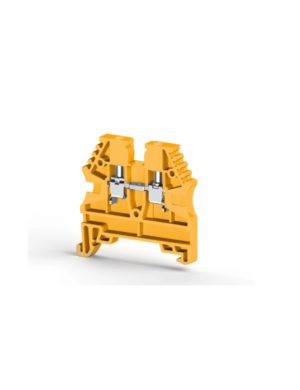 Molwex DC6-01P-18-00A(H) 6mm² Sarı Vidalı Klemens (1 Giriş-1 Çıkış)