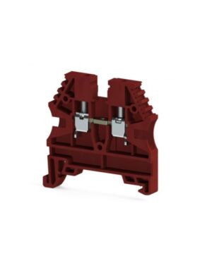 Molwex DC6-01P-16-00A(H) 6mm² Kırmızı Vidalı Klemens (1 Giriş-1 Çıkış)