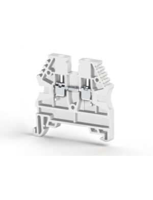 Molwex DC6-01P-19-00A(H) 6mm² Beyaz Vidalı Klemens (1 Giriş-1 Çıkış)