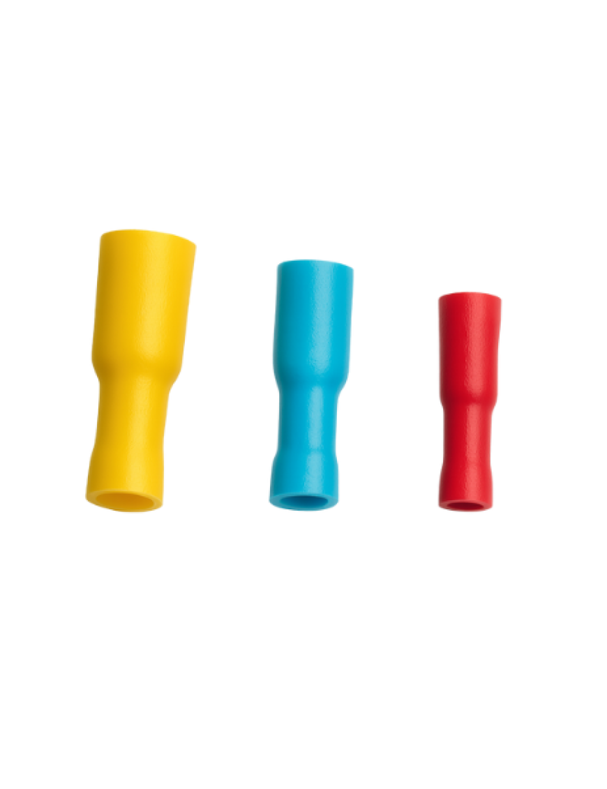 Molwex 003 006 | 2.5-6.0mm² Sarı Kablo Pabucu (Faston Dişi)
