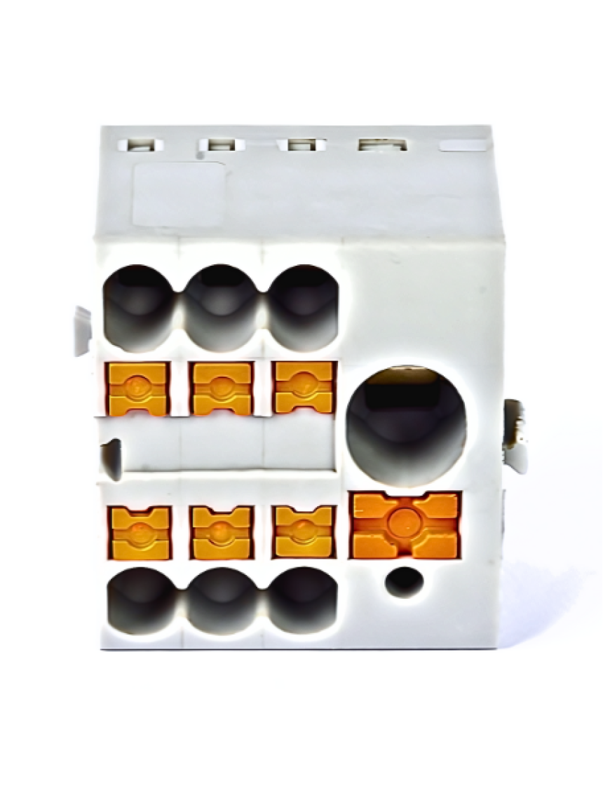 Molwex 171 000 DPD6/2.5-06P Yaylı Dağıtım Bloğu (6x2,5 mm²)