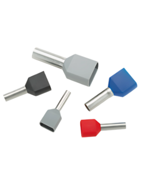 Molwex 011 006 | 2x4mm² Çift Girişli Gri İzoleli Yüksük Kablo Alman Normu