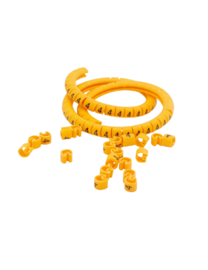 Molwex 015 092 Turuncu Kablo Etiketi 4-6mm2 - CME 3
