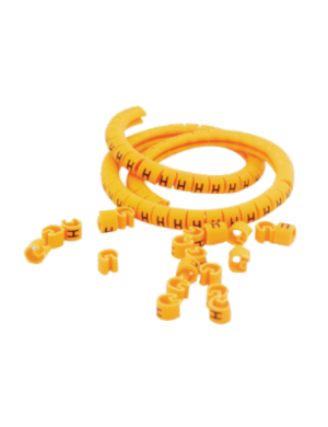 Molwex 016 056 | 1.5-2.5mm² Kablo Etiketi Sarı (8 Adet) - CMG 1